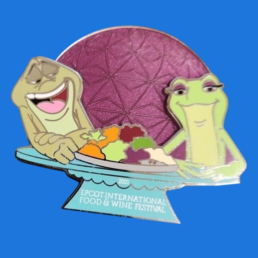 Disney Princess and the Frog Epcot Food & Wine Festival 2021 LE 4000 AP Pin